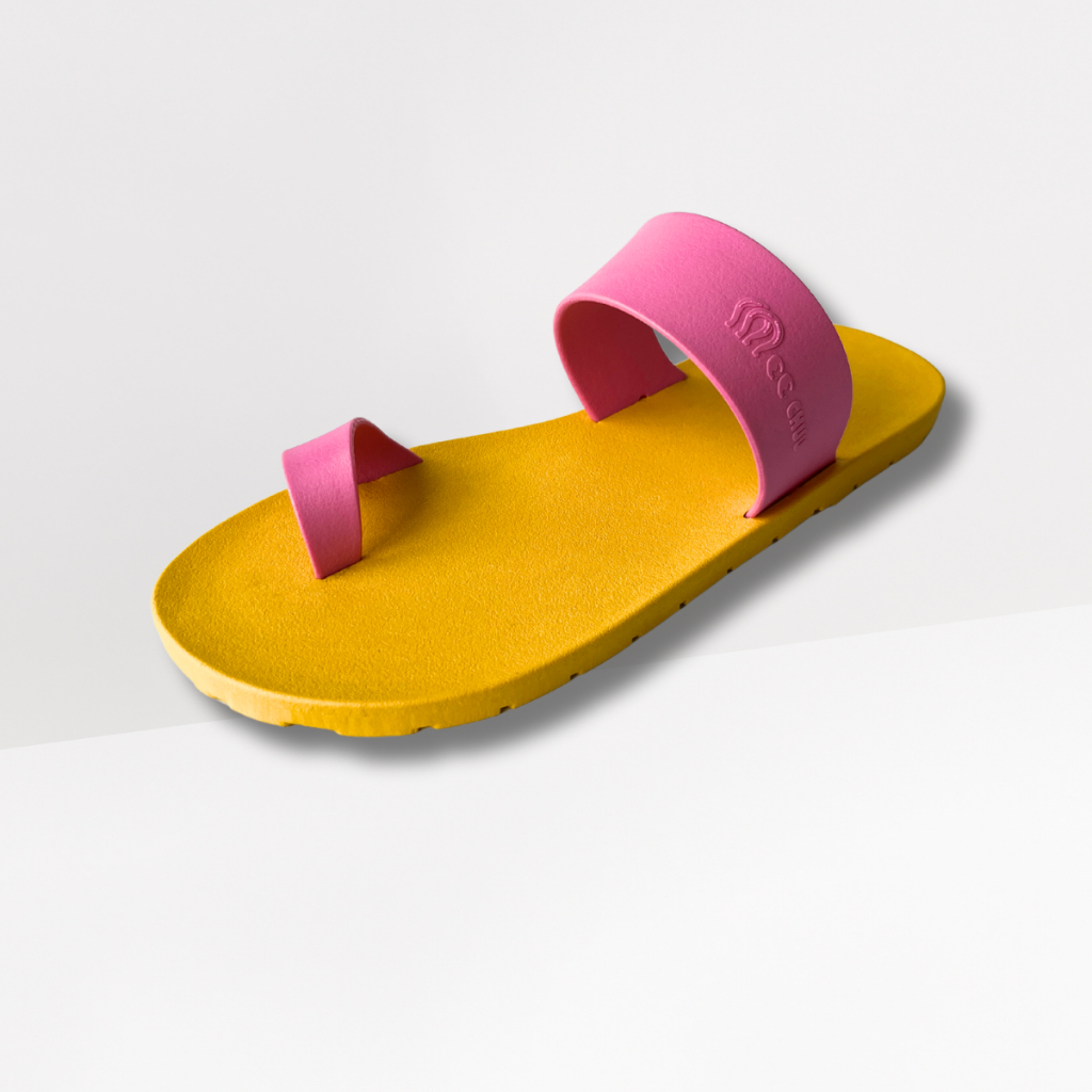 Moo Chuu MC05 Sandal Unisex Tapak Yellow - Pilihan Tali dan Size