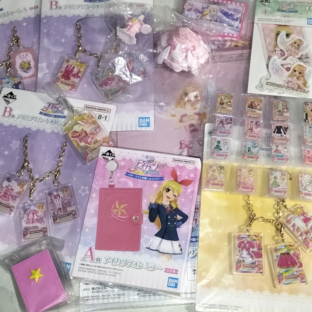 Aikatsu Charms Ichigo Akari Mizuki Otome