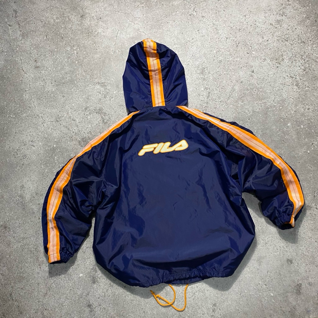 Vintage Fila Nylon Jacket Boxy fit Second
