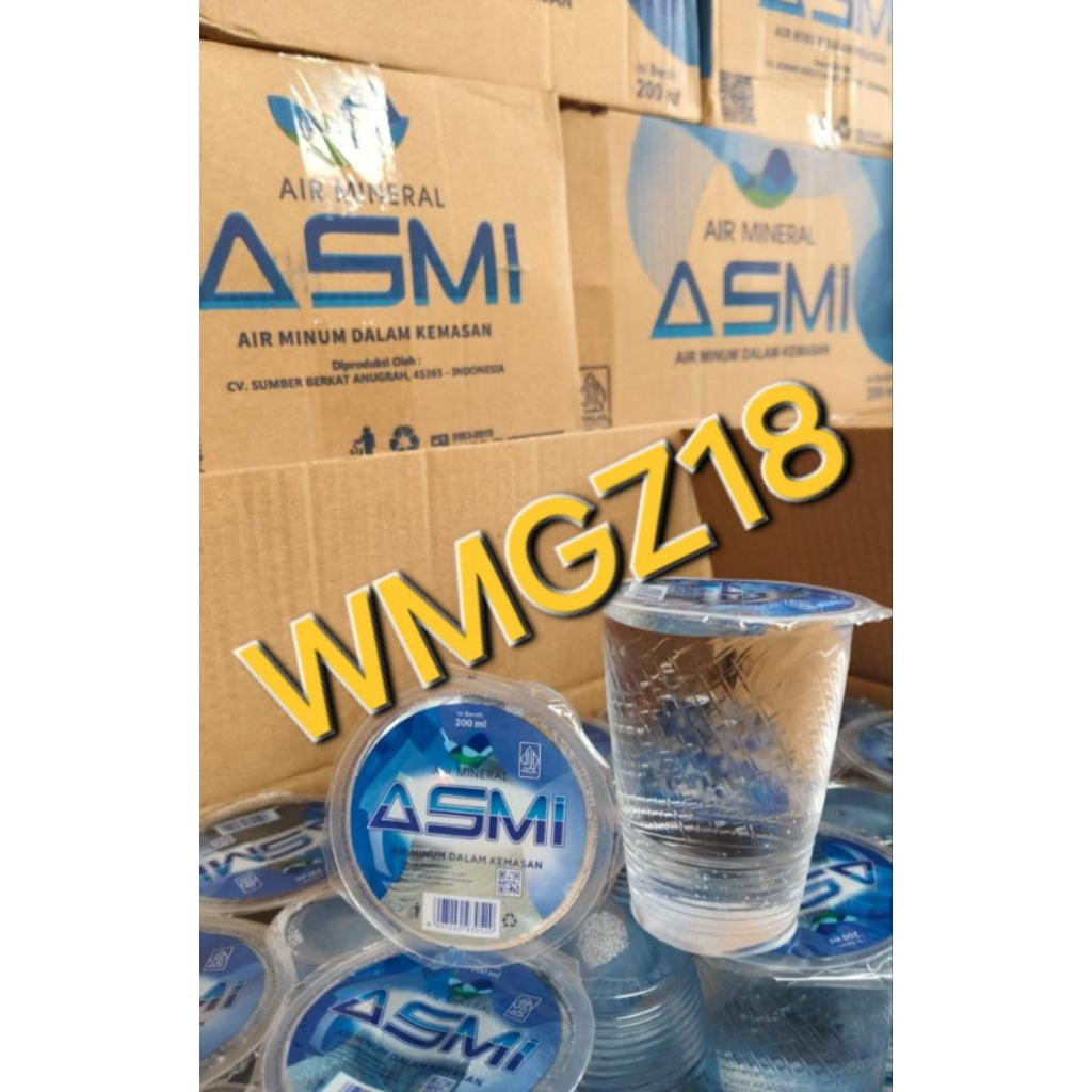 ASMI Air Mineral Cup Gelas/Dus