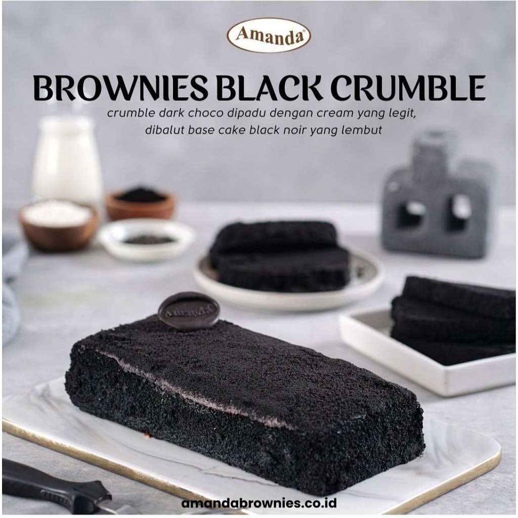 Brownies Amanda Black Crumble