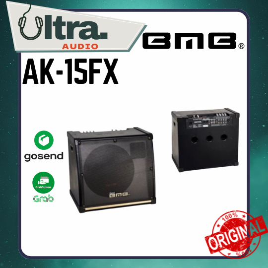 BMB AK-15FX / AK-15 FX / AK15FX / AK 15 FX / AK15 FX Amplifier Keyboard Speaker Karaoke ORIGINAL