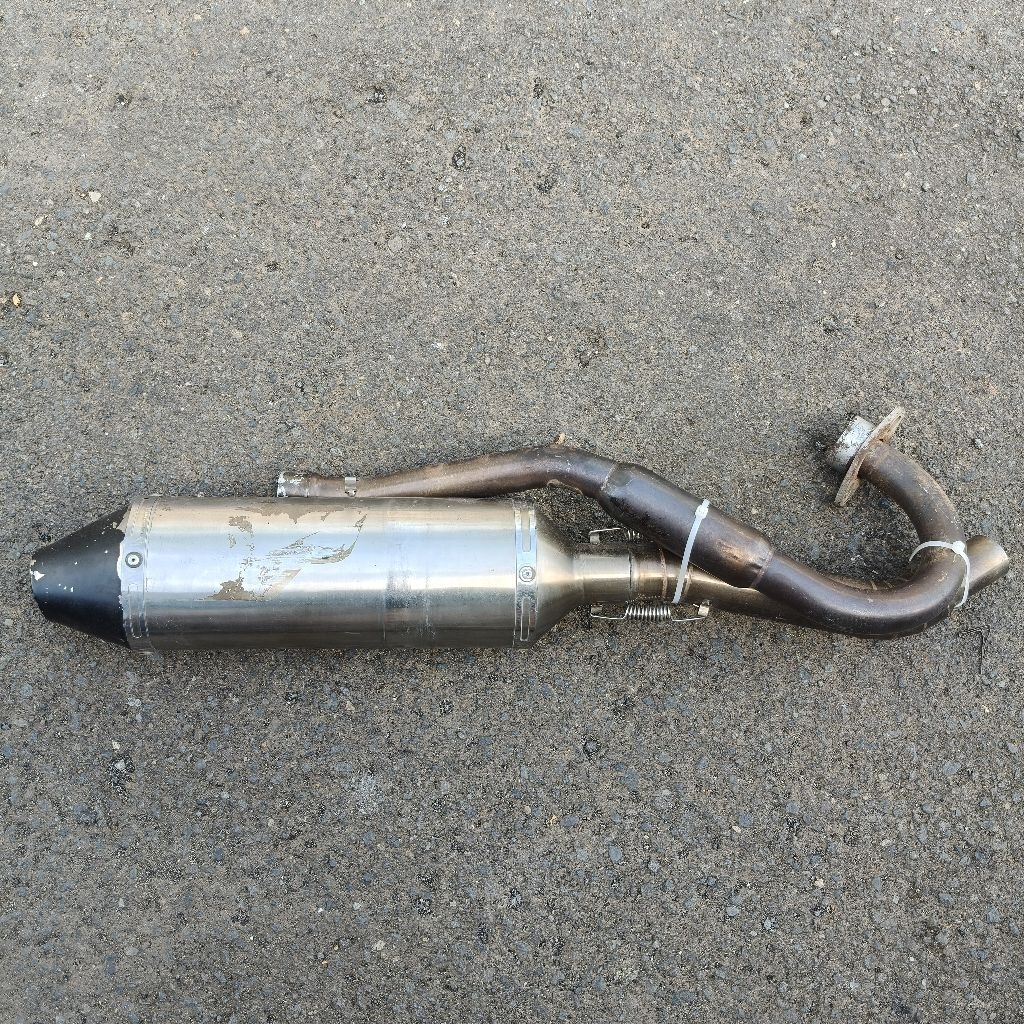Knalpot racing KLX 150 (bekas)