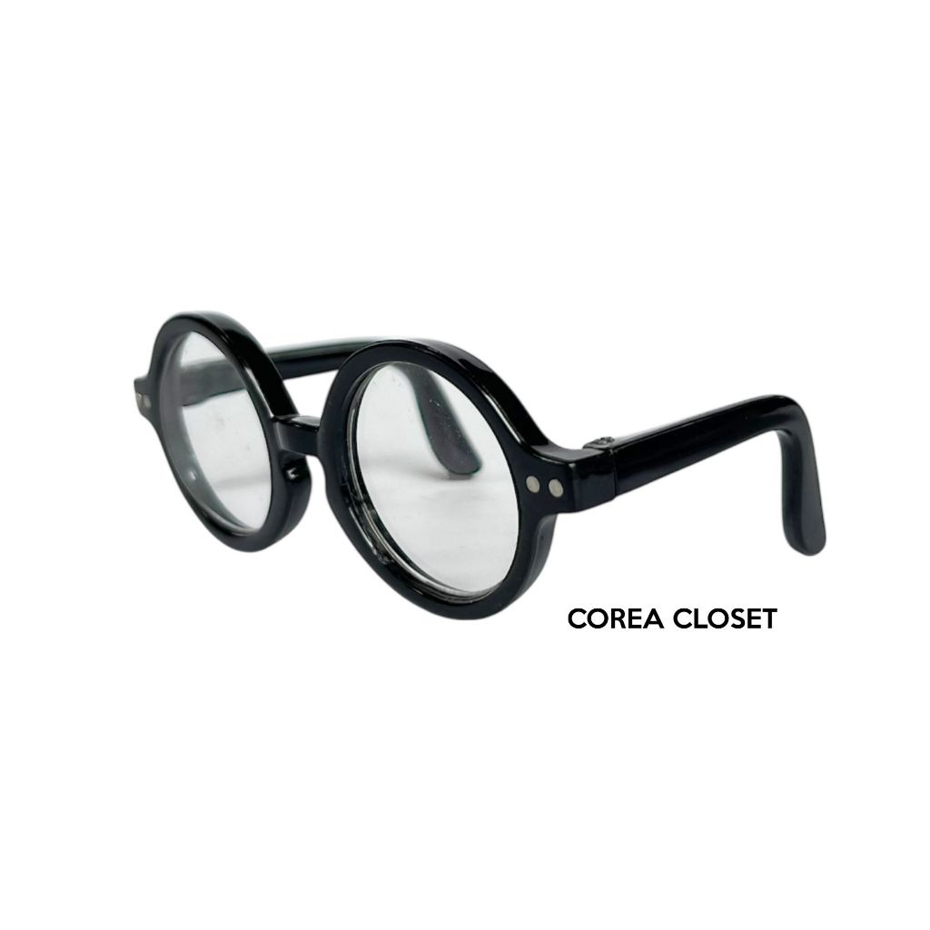 READY STOCK 20cm skzoo upsetduck  ZooPM PenPen PLUSH BABY Ver. doll glasses - Round harry potter gla