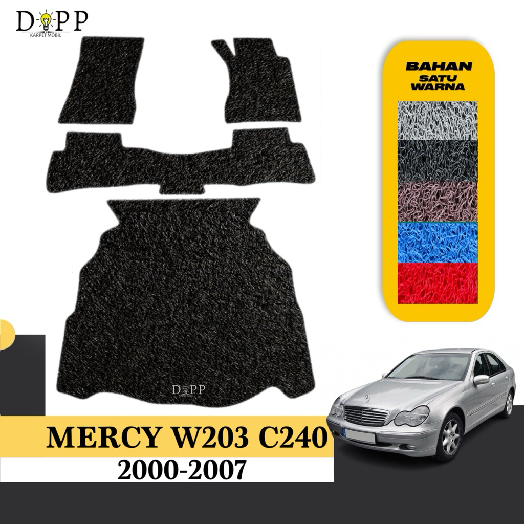 Karpet Mobil Mercy W203 C240 / Karpet Mobil Mie Bihun Mercedes Benz W203 C240 2000-2007