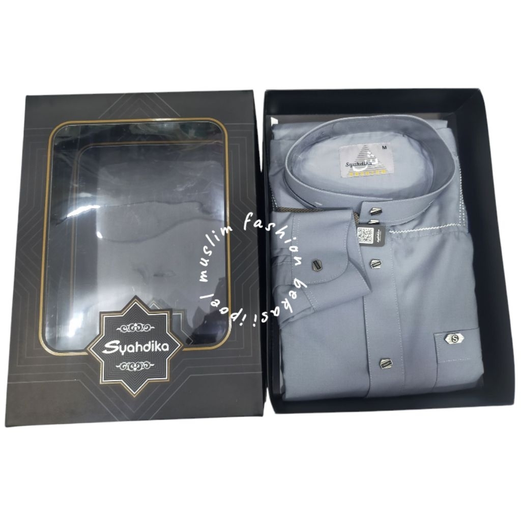 JUBAH/GAMIS LENGAN PANJANG MANSET PRIA