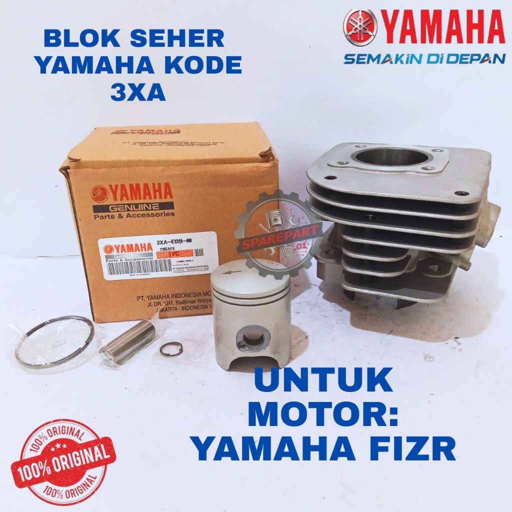 BLOK SEHER ORIGINAL YAMAHA KODE 3XA RX KING, BLOK SEHER RX KING OLD, BLOK SEHER RX KING NEW