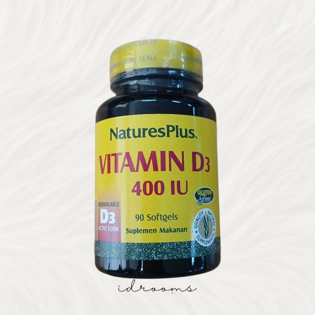 Natures Plus Vitamin D3 400 IU