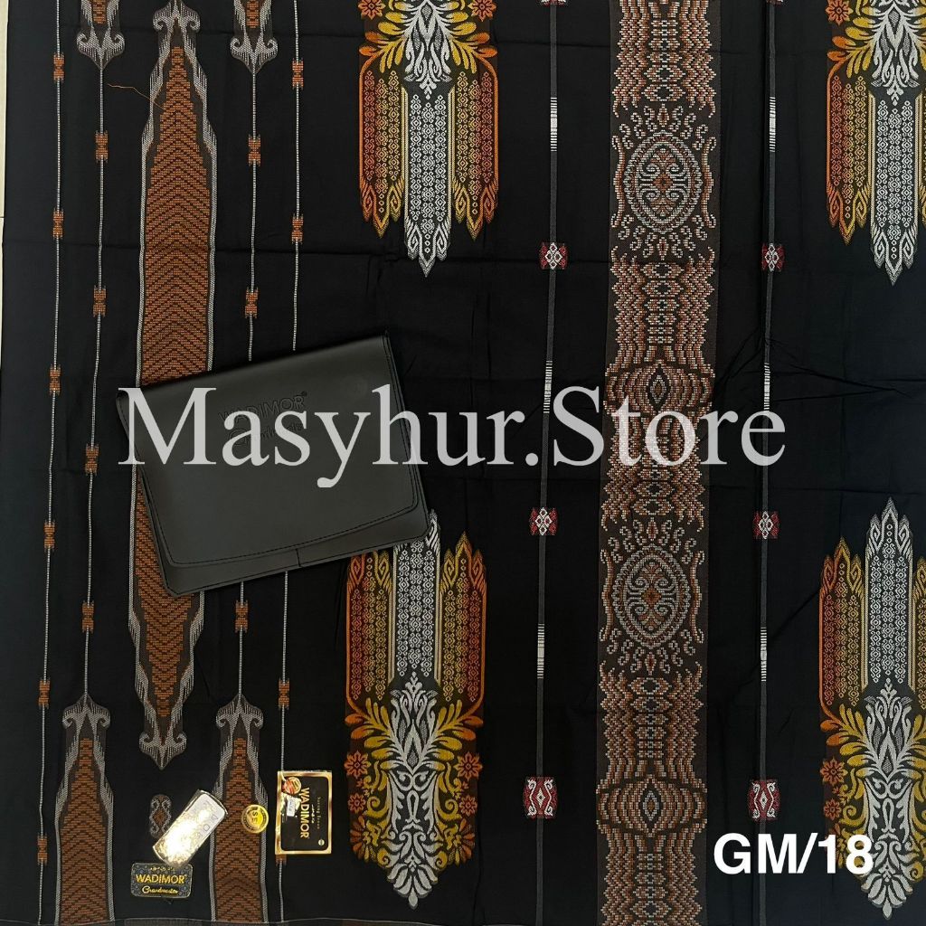 Sarung WADIMOR GRANDMASTER // ORIGINAL Sarung WADIMOR Jaguar Songket