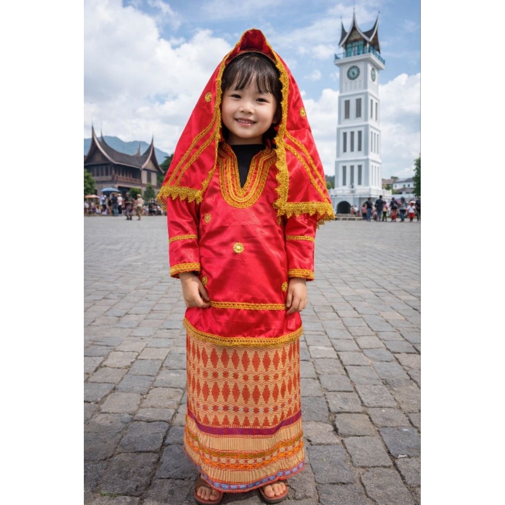 baju koto gadang anak tk