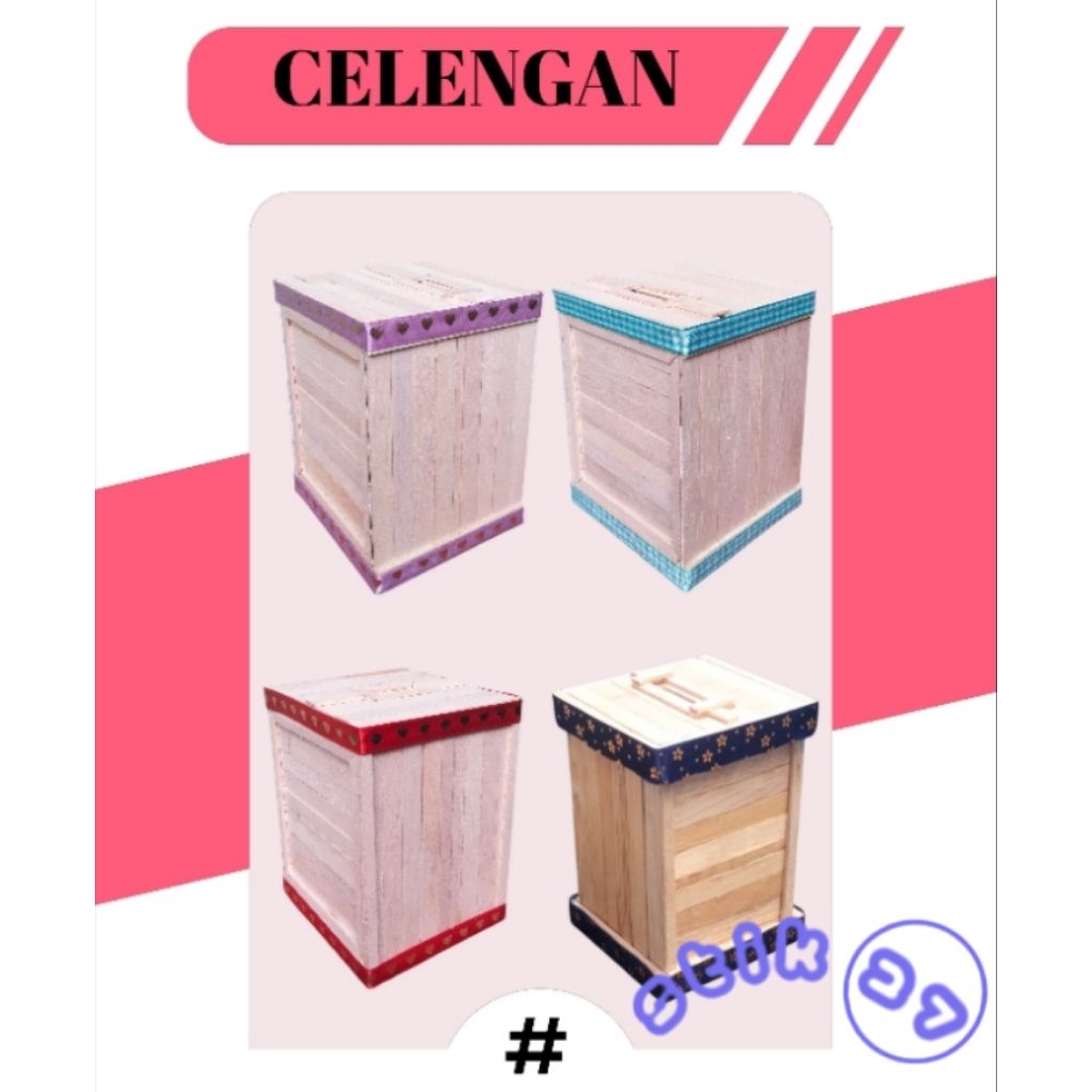 CELENGAN Prakarya Kerajinan Tangan dari stik es krim