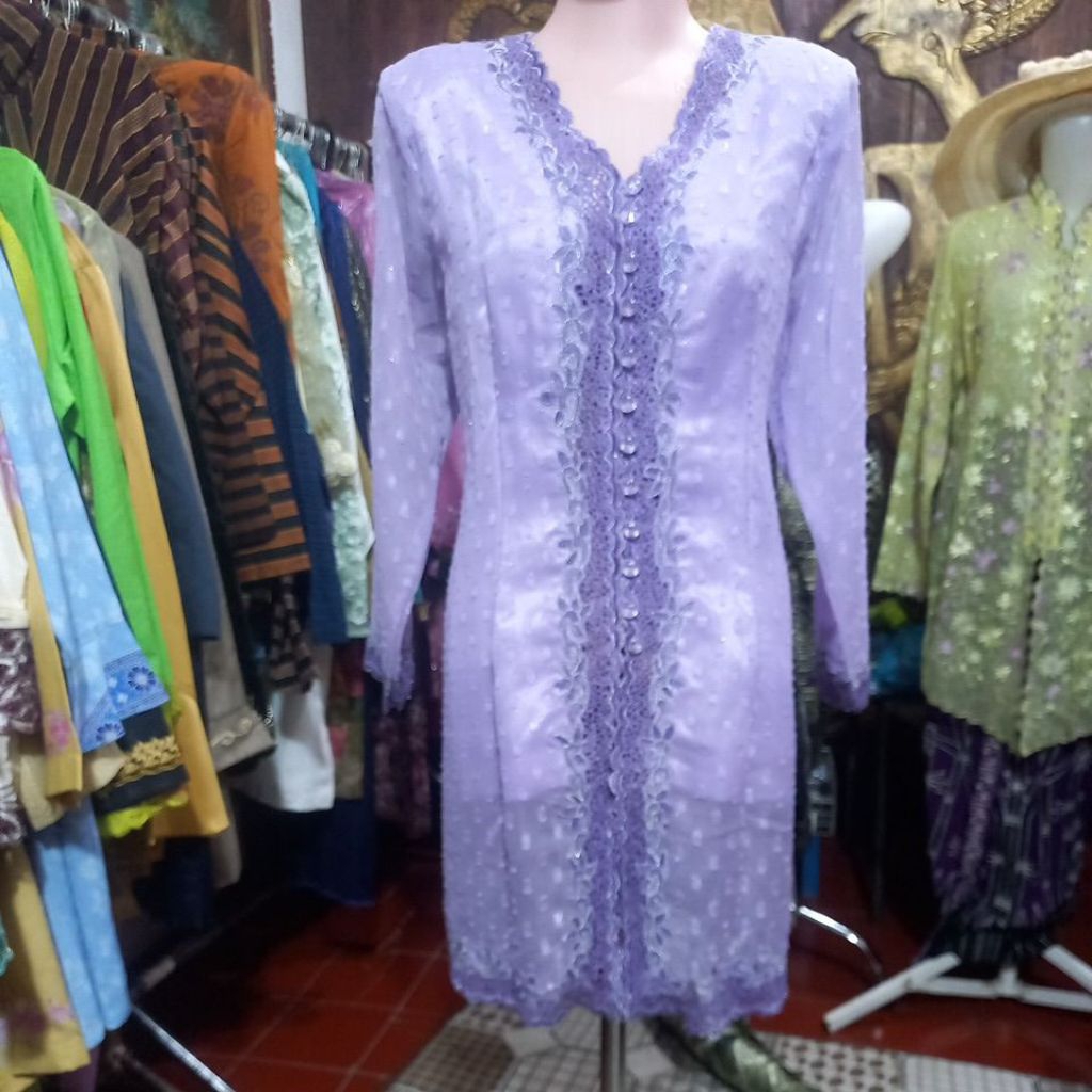 Setelan Kebaya Encim Rubiah Silky
