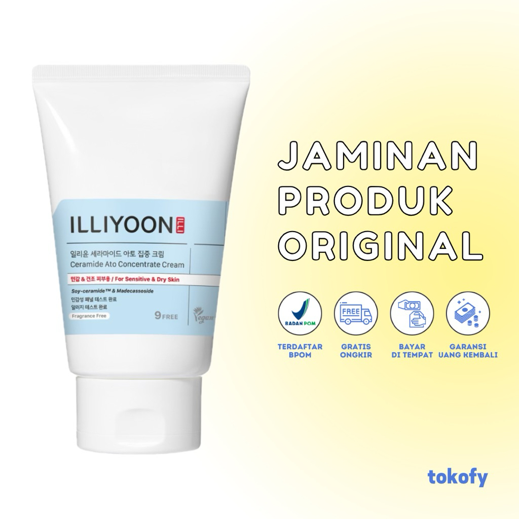 BPOM - Illiyoon Ceramide Ato Concentrate Cream 75ml & 200ml