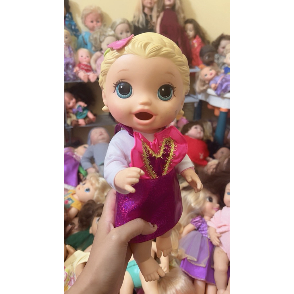 Boneka Bayi Perempuan Bisa makan, pup,free  dengan Dot