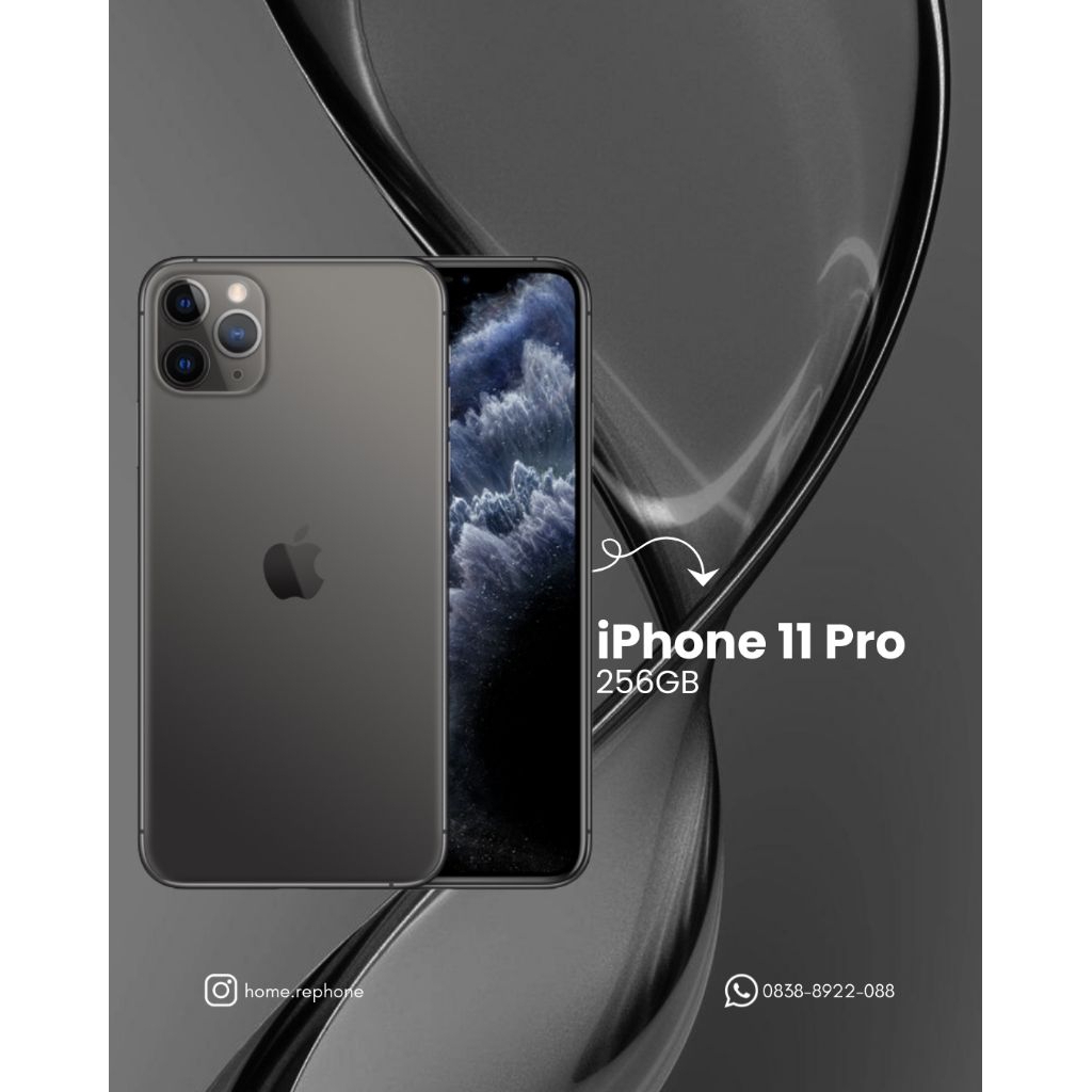 IPHONE 11 PRO 256GB SECOND BEACUKAI RESMI | FULLSET