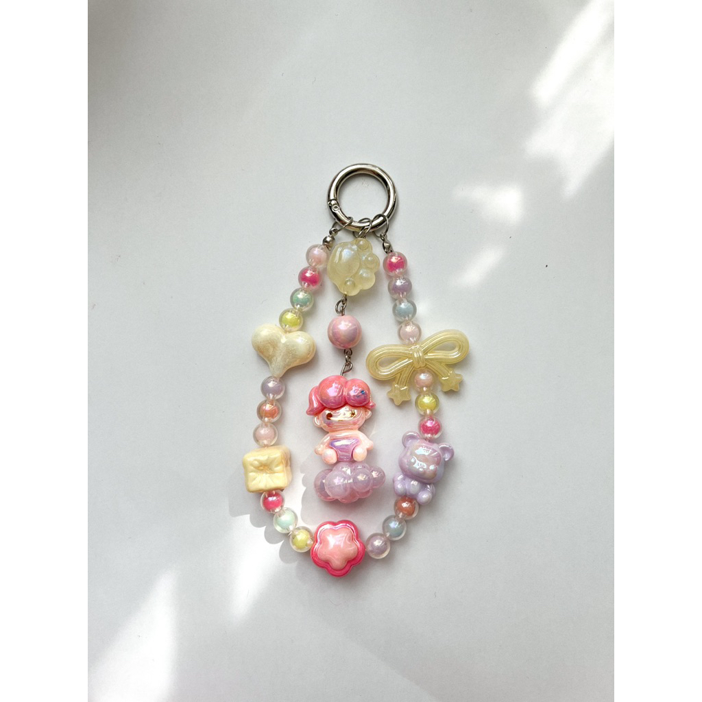 Bag Charm Manik Manik