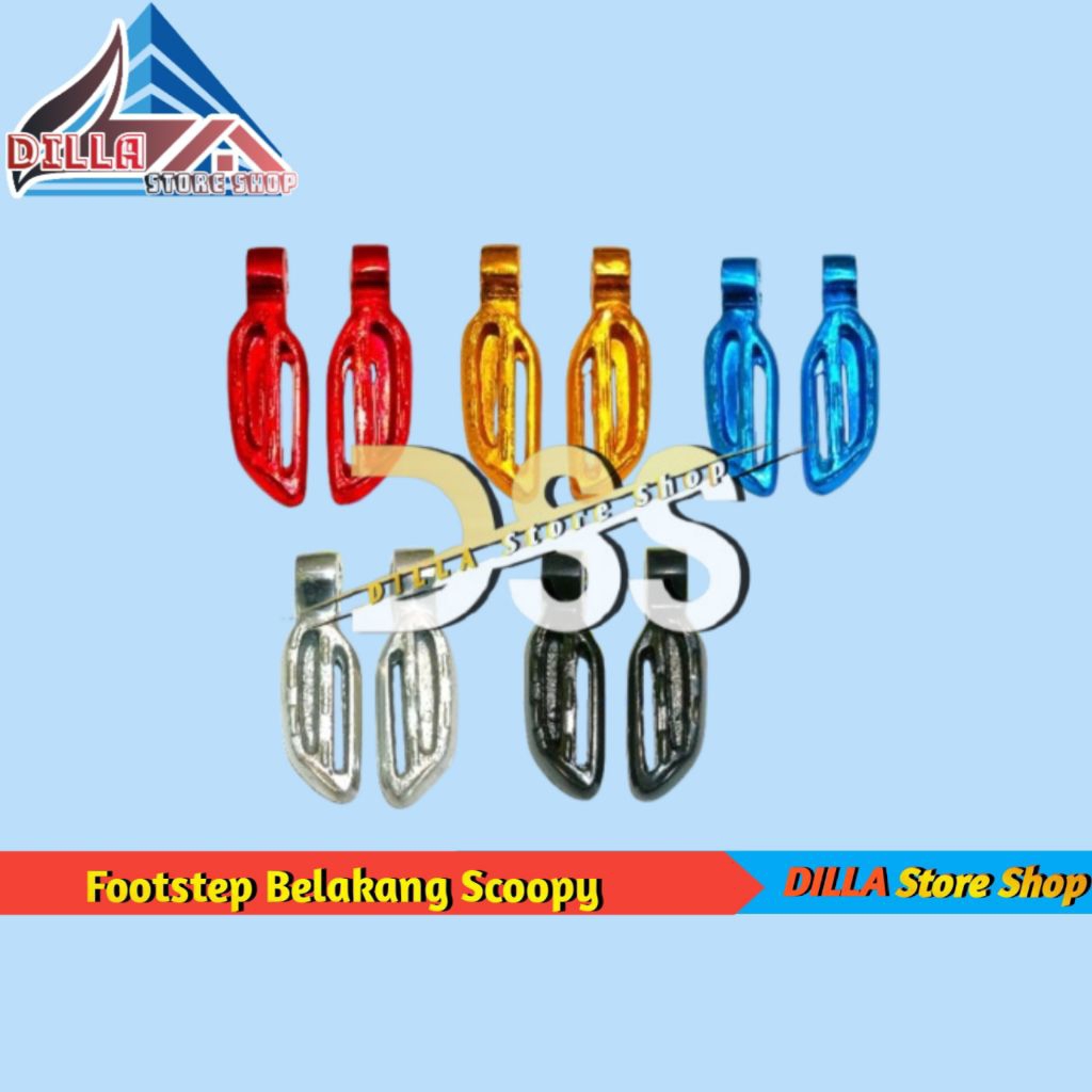 Footstep Pijakan Kaki Belakang Scoopy