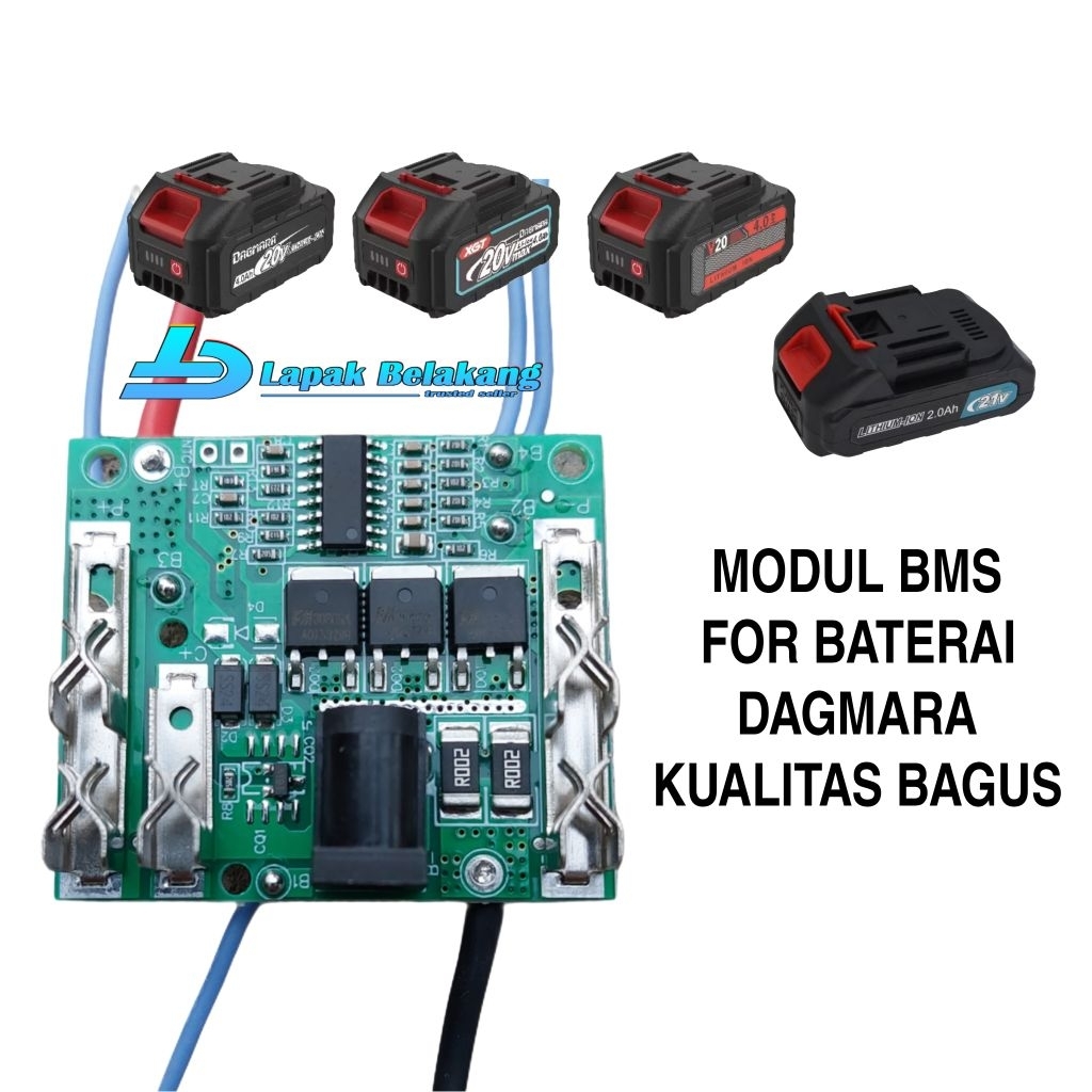 Modul Bms 5s Untuk Baterai DAGMARA / Papan Pcb Bms For Dagmara