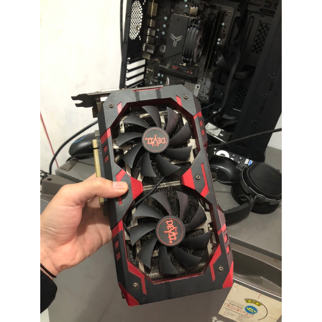 VGA rx 580 8gb Red Devil (no display)