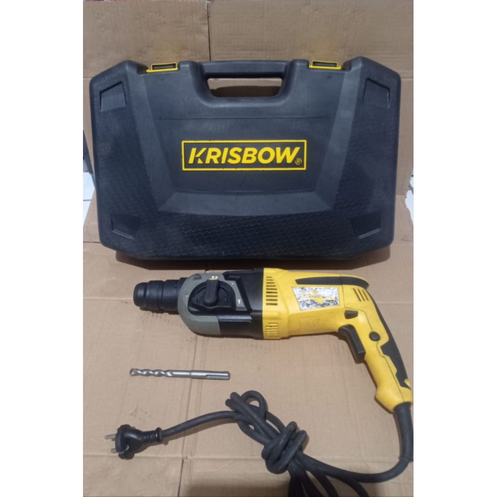 MESIN BOR SDS 3FUNGSI KRISBOW ORISINIL SECOND