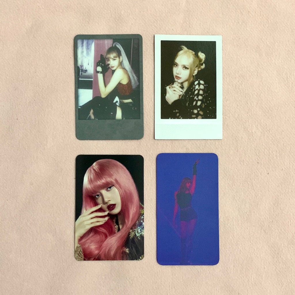 [OFFICIAl] LISA BLACKPINK PHOTOCARD LALISA 4+1 ANNIVERSARY PHOTOBOOK PHOTO BOOK HYLT HOW YOU LIKE TH