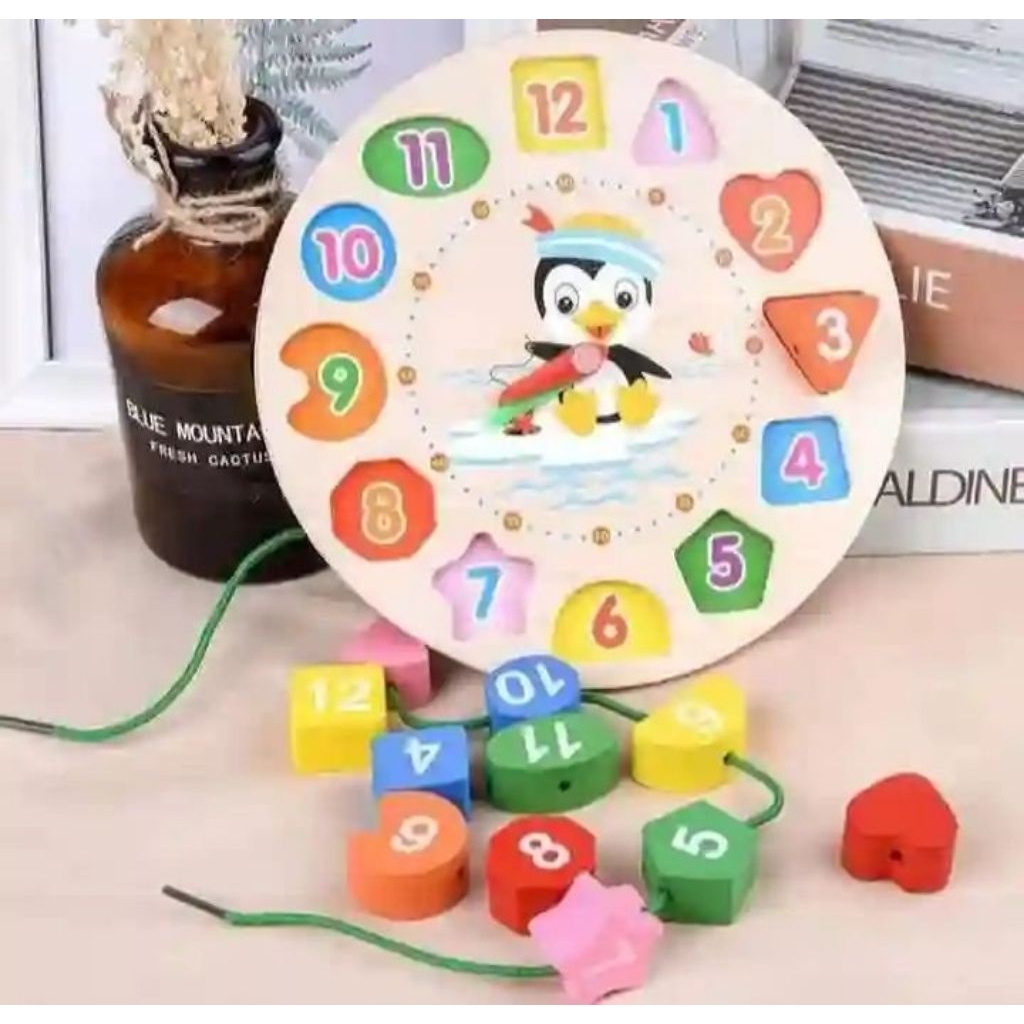 Meronce Angka, Meronce Balok, Meronce Jam