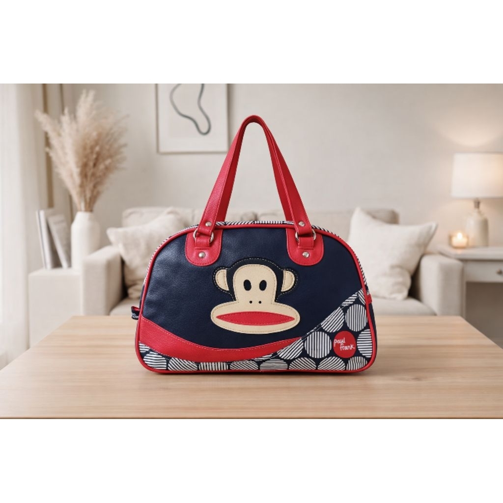 Duffel Bag Paul Frank Y2K Handbag Authentic Bowling Bag Paul Frank VGC