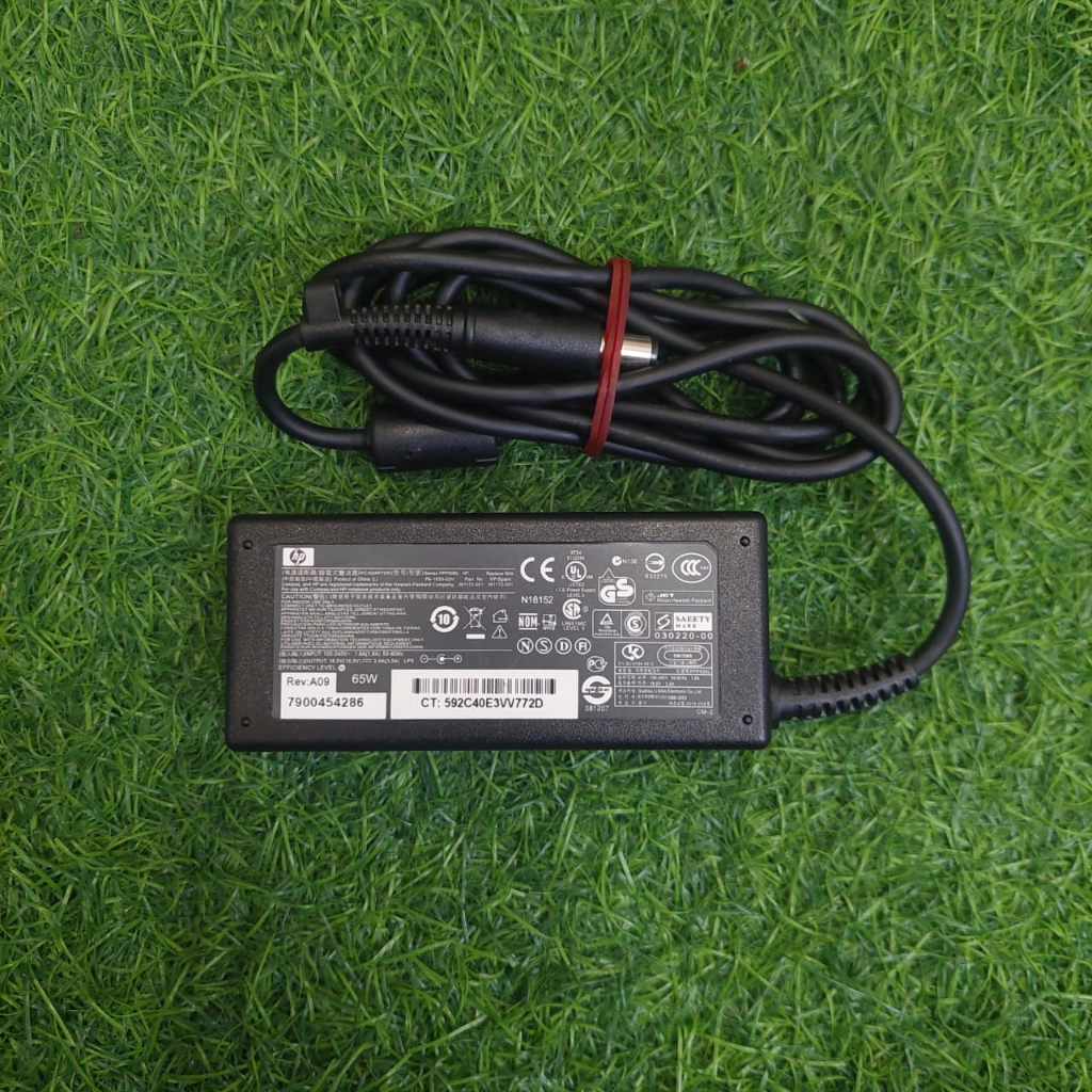 ADAPTOR CHARGER LAPTOP BEKAS HP 18.5V 3.5A