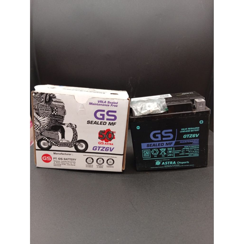 AKI MOTOR GTZ6V GS SEALED MF