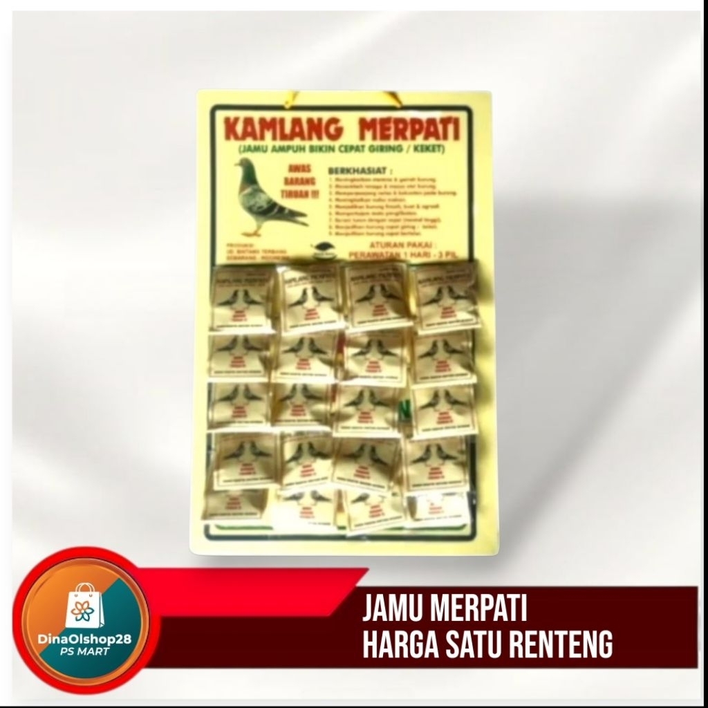 Kamlang Merpati Jamu Merpati Balap merpati kolong jamu giring