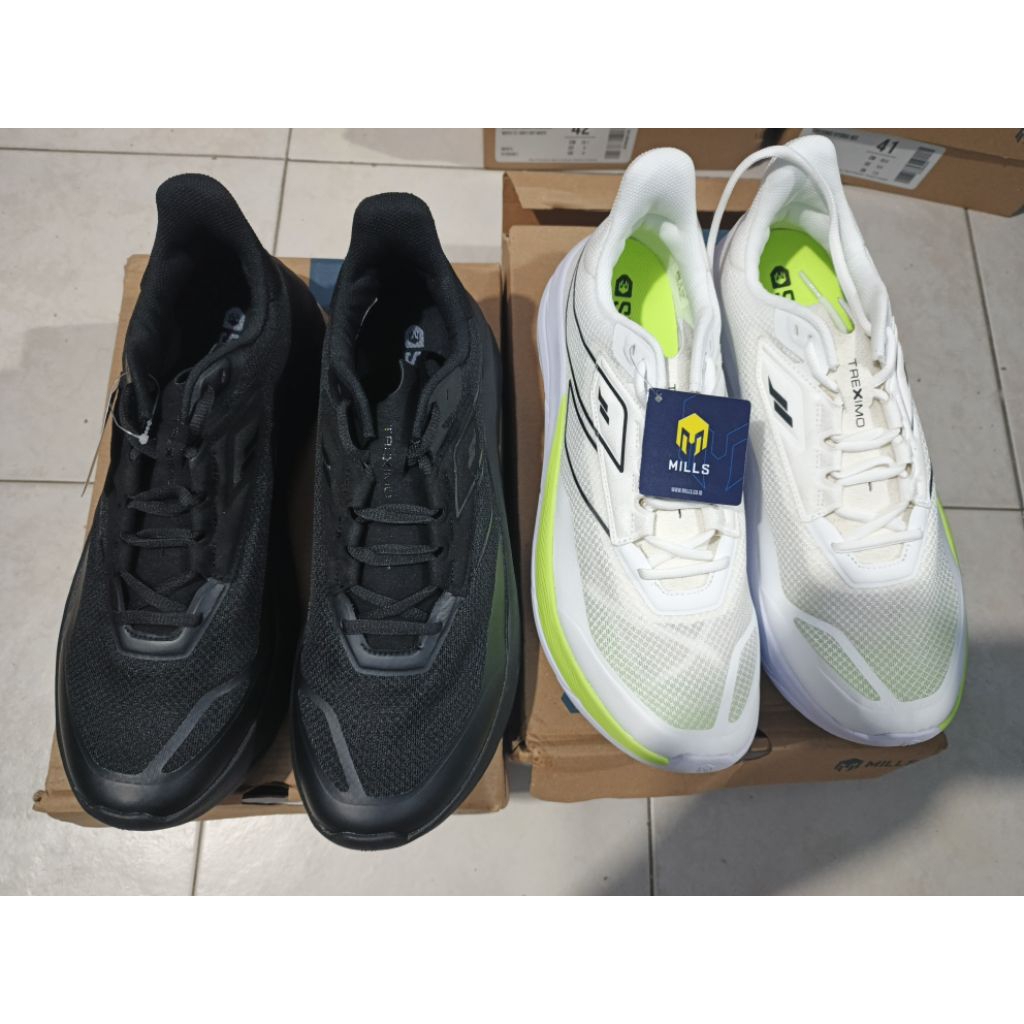 sepatu running mills treximo hydra m3