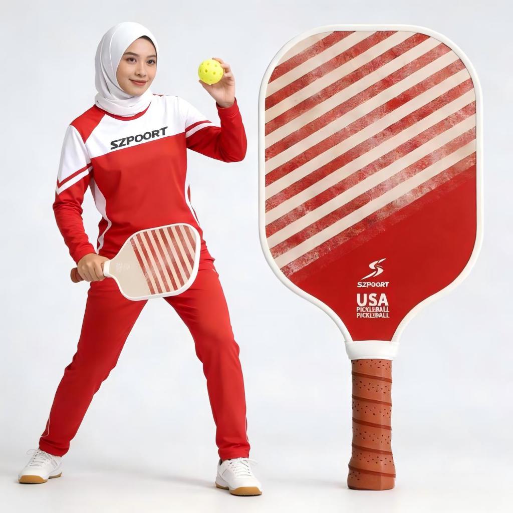 Szpoort Pickleball Paddle  Original  Raket Pickleball Kuat & Stabil