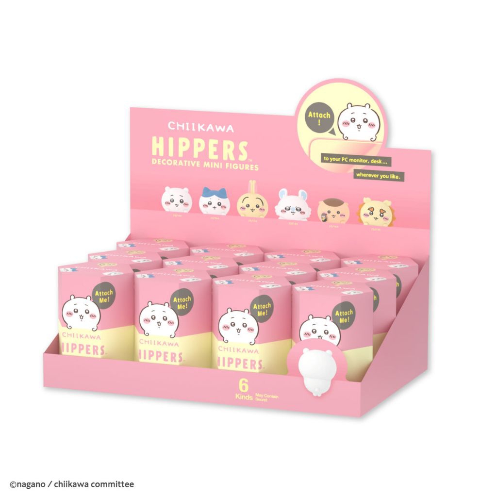 chiikawa momonga official hippers figure trinkets