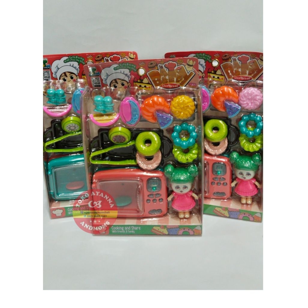 MAINAN ANAK PEREMPUAN OVEN DONAT