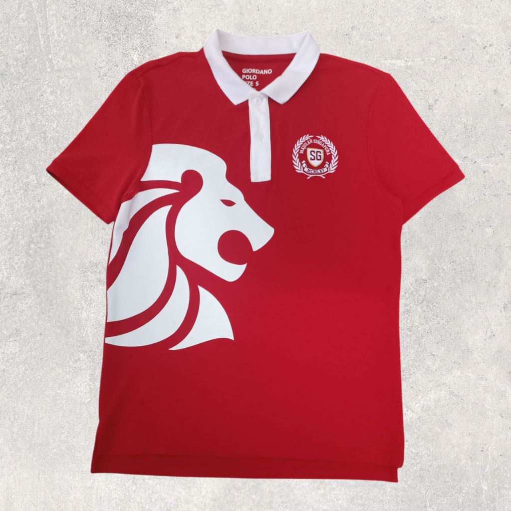POLO SHIRT BY GIORDANO SINGAPORE SECOND ORIGINAL