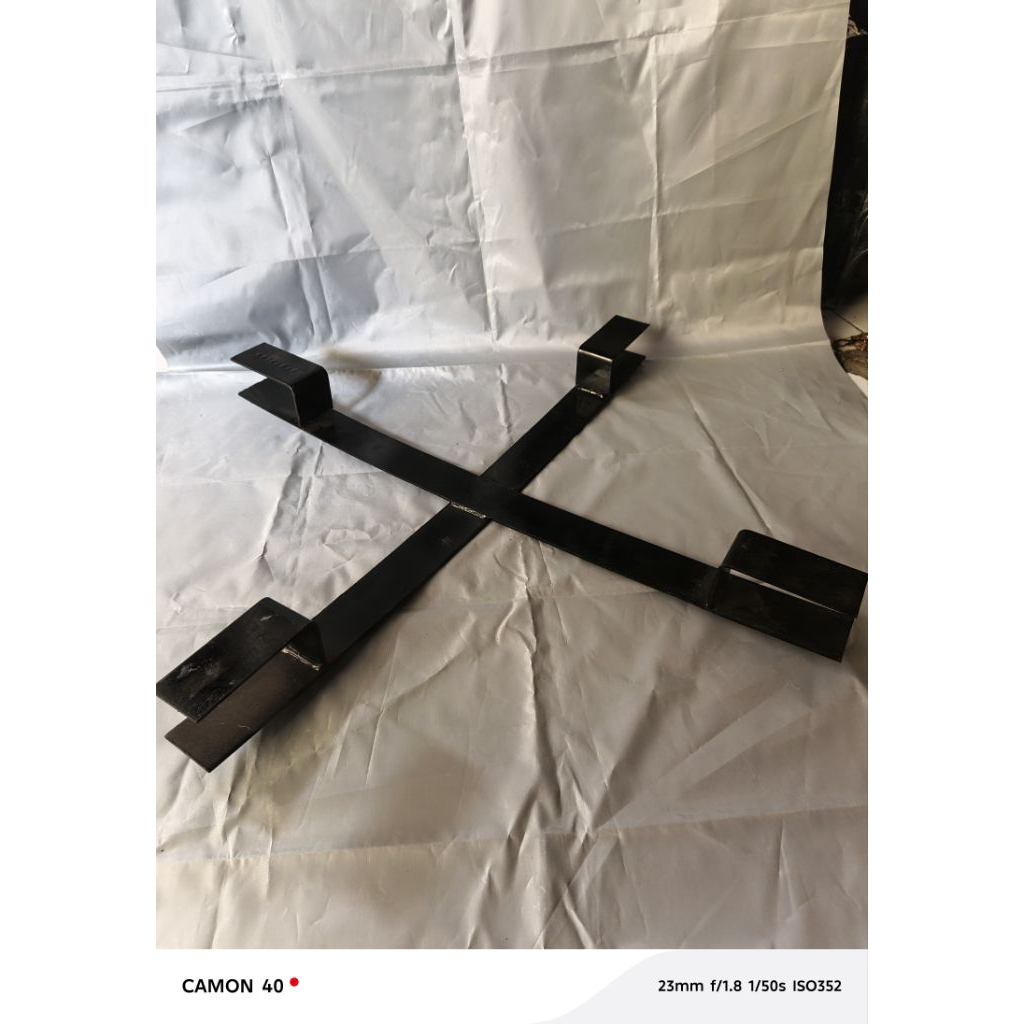 palang support 70×70 / slack support / slack hanger / gulungan kabel adss