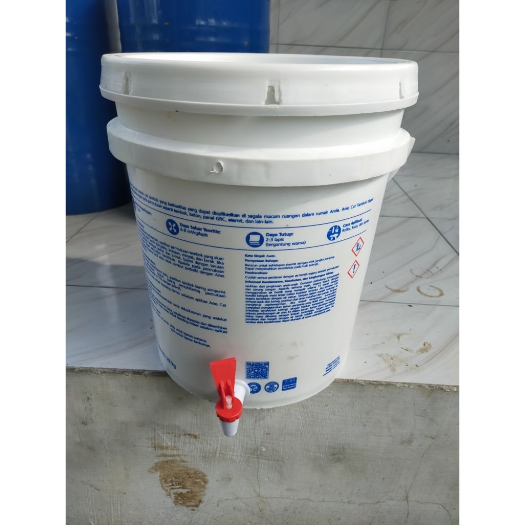 ember cuci tangan .ember kran..ember bersih komplit kran cuci tangan UK 20l