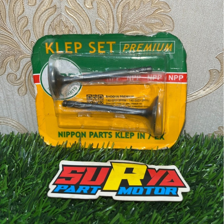 KLEP SET IN-EX NPP SUZUKI SHOGUN 110 LAMA , SHOGUN KEBO