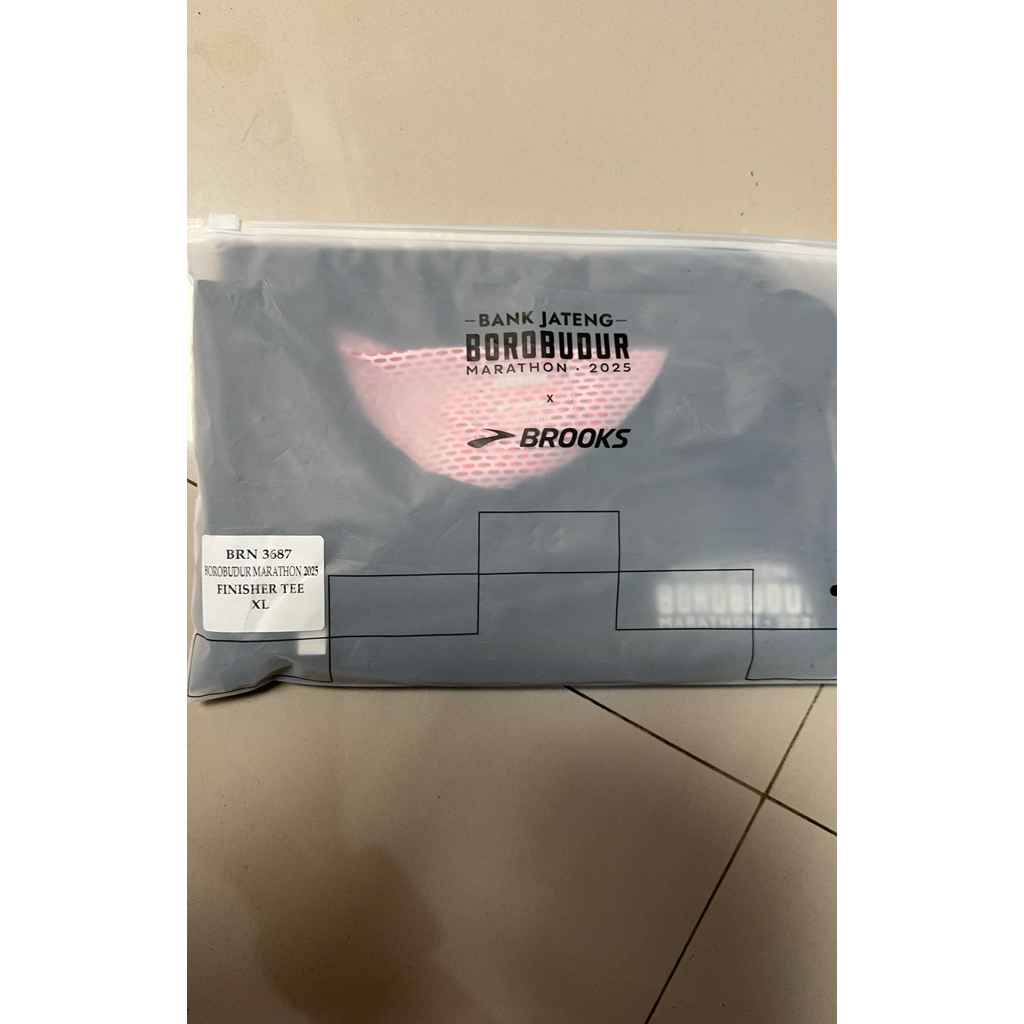 jersey finisher tee bormar 2025 size XL