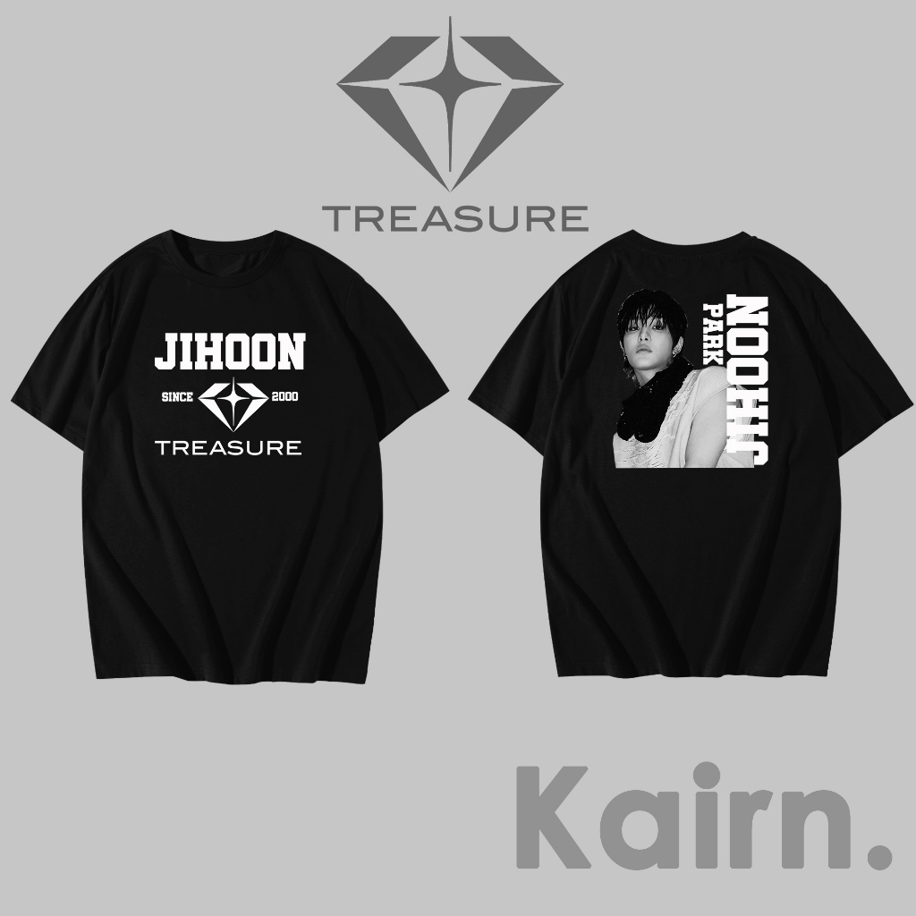 KAIRN - KAOS PARK JIHOON TREASURE / TSHIRT TREASURE / KAOS KPOP / FANSMERCH