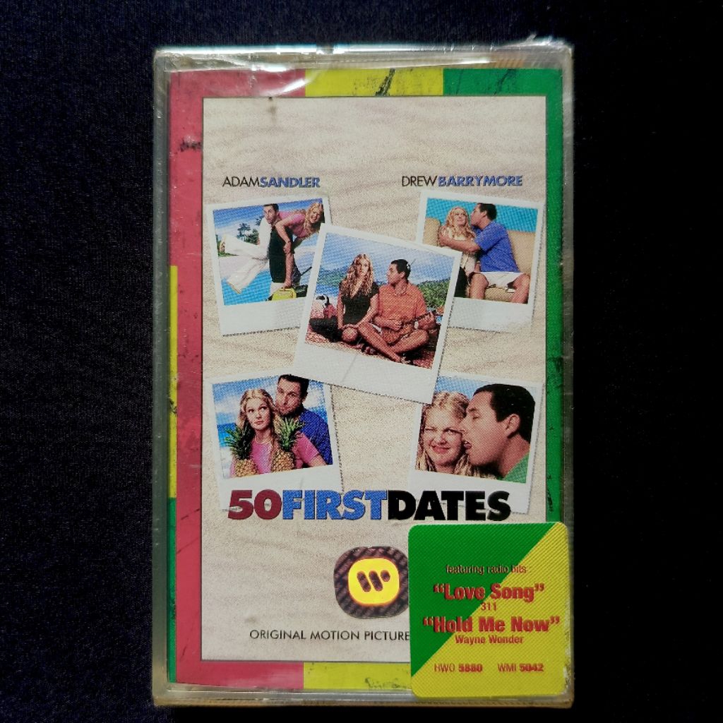 Kaset V/A (311, UB40, etc) - OST 50 First Dates (Sealed)