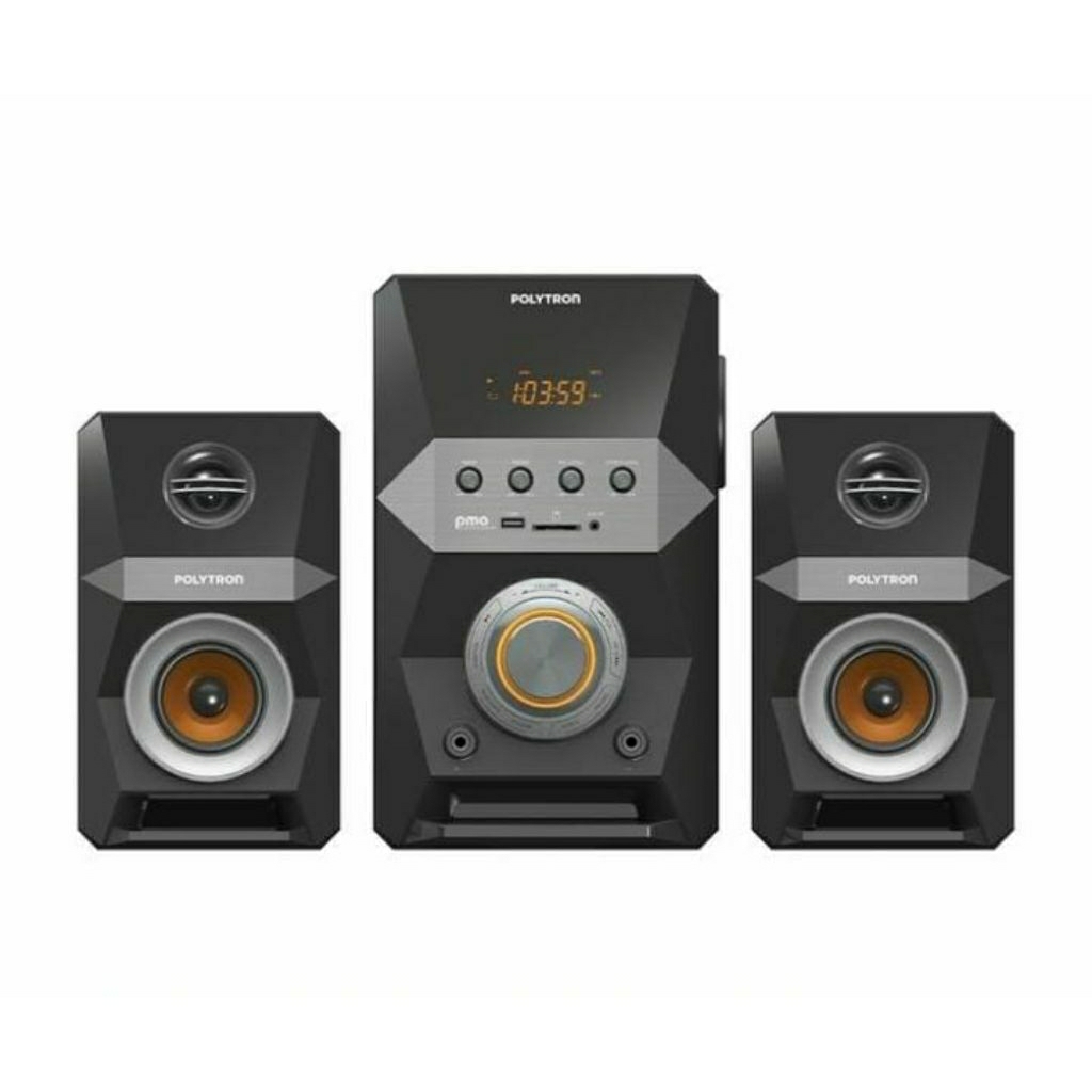 Speaker Active Polytron Multimedia PMA 9522/BG Bluetooth| Original| Garansi Resmi