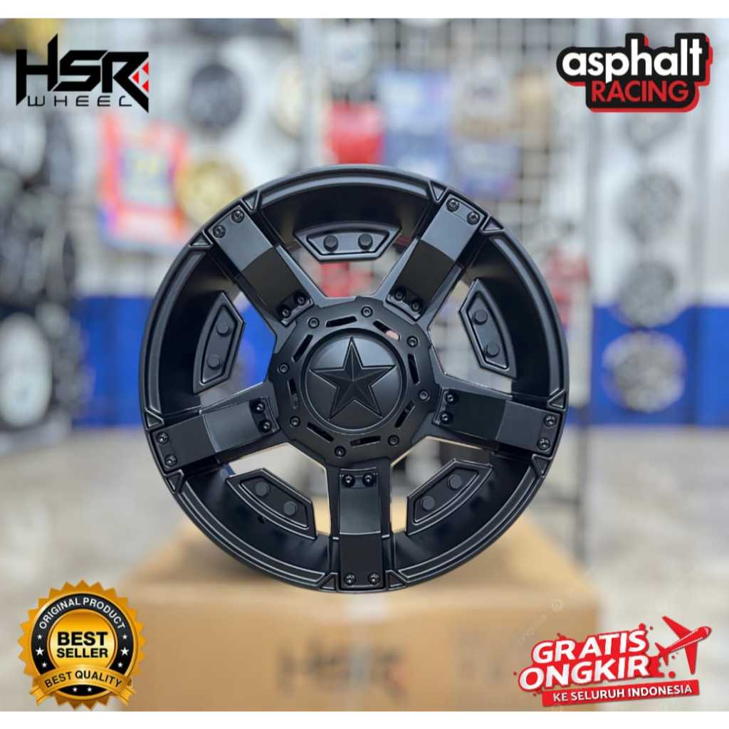 VELG MOBIL TERIOS RUSH L300 OUTLANDER ESCUDO KATANA FEROZA XL7 RING 16 PCD 5X114,3/139,7 HSR RASTA2