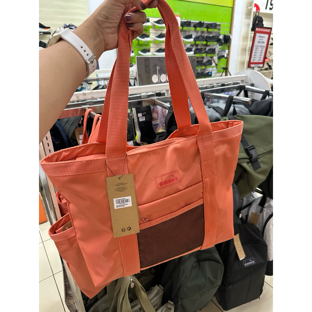 tas diadora tote bag diadora