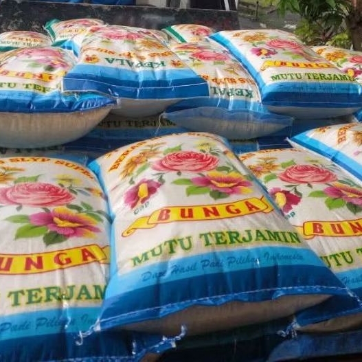 PROMO Beras 25kg termurah (cap bunga)
