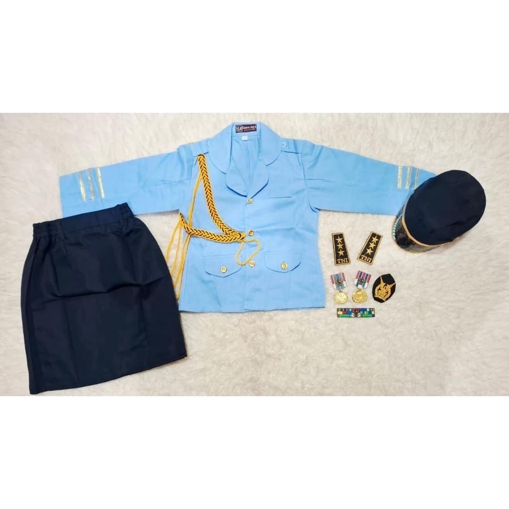 BAJU PROFESI ANAK Perempuan TNI Angkatan Udara