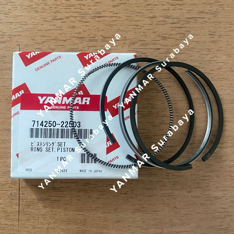 Ring set Yanmar L40 714250-22503 Original