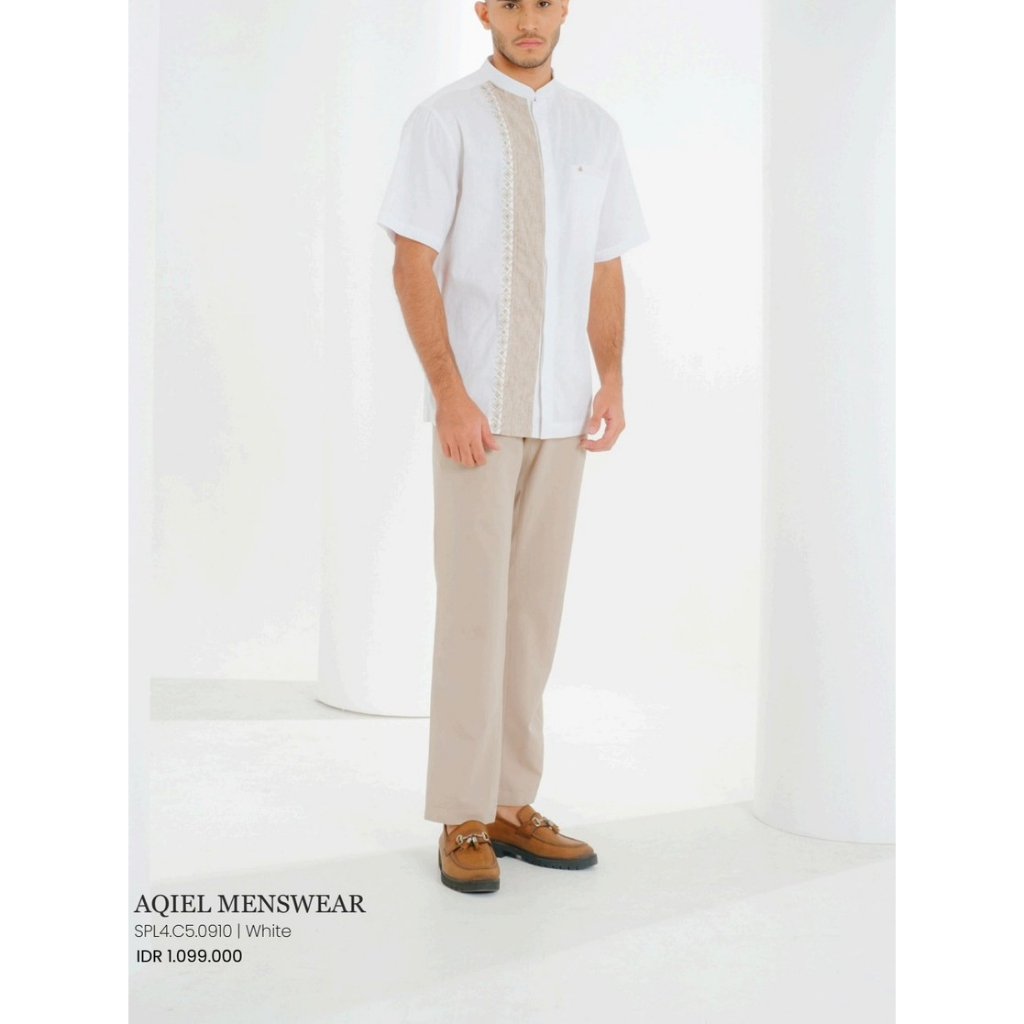 Shafira - Aqiel Menswear | Baju Koko Atasan Tangan Pendek Pria