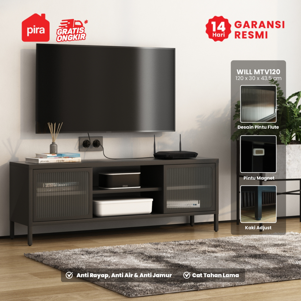 PIRA -  WILL MTV Meja TV / Rak TV Besi
