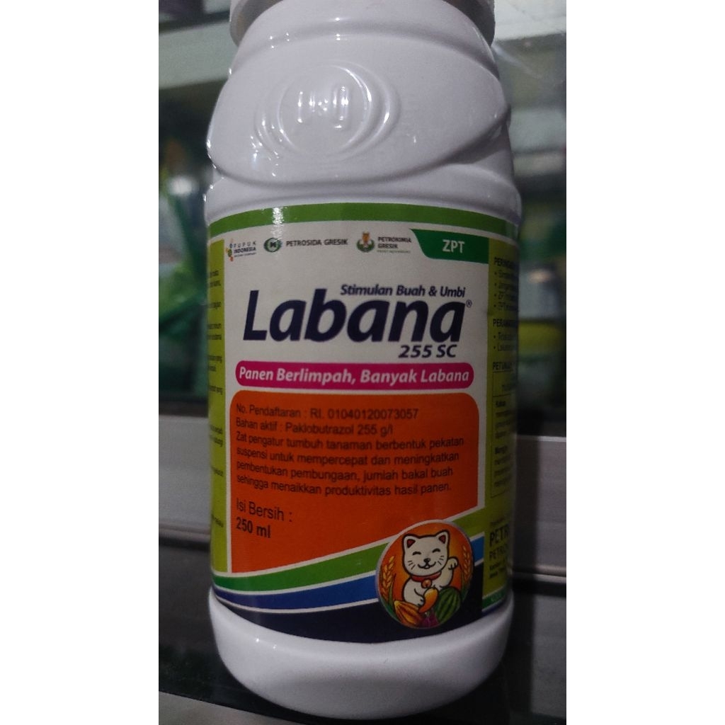 Stimulan Buah dan Umbi Labana 255 SC kemasan 250 ml